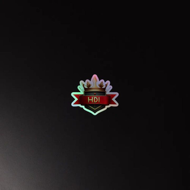 HDI Logo - Holographic Sticker product image (2)