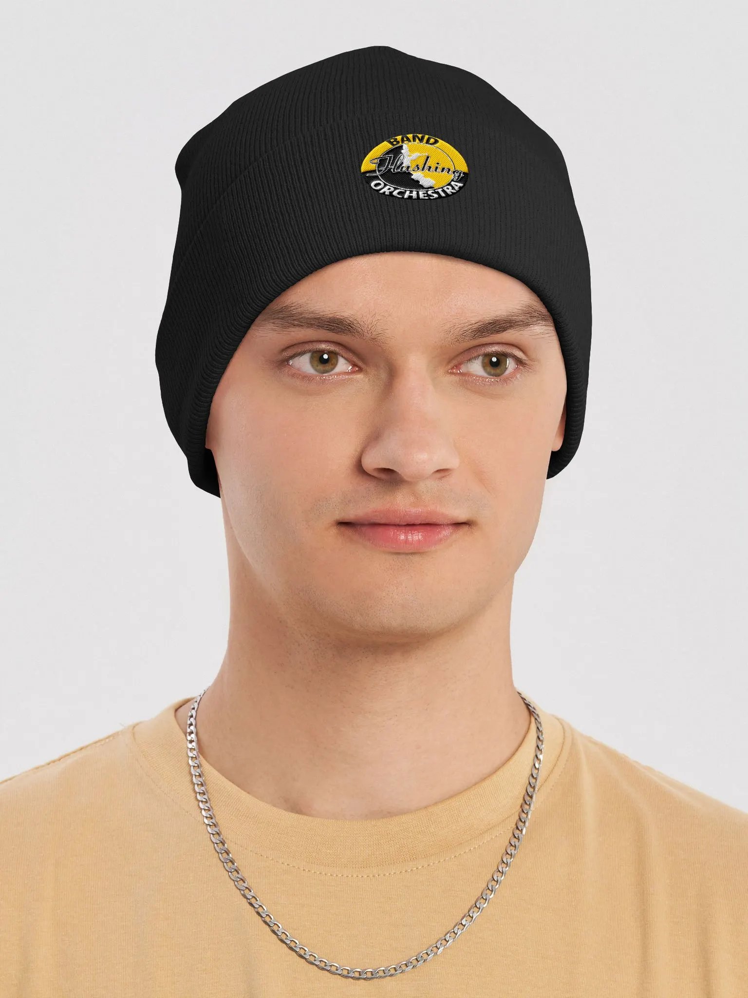 Flushing Band & Orchestra Emblem Knit Beanie product image (6)