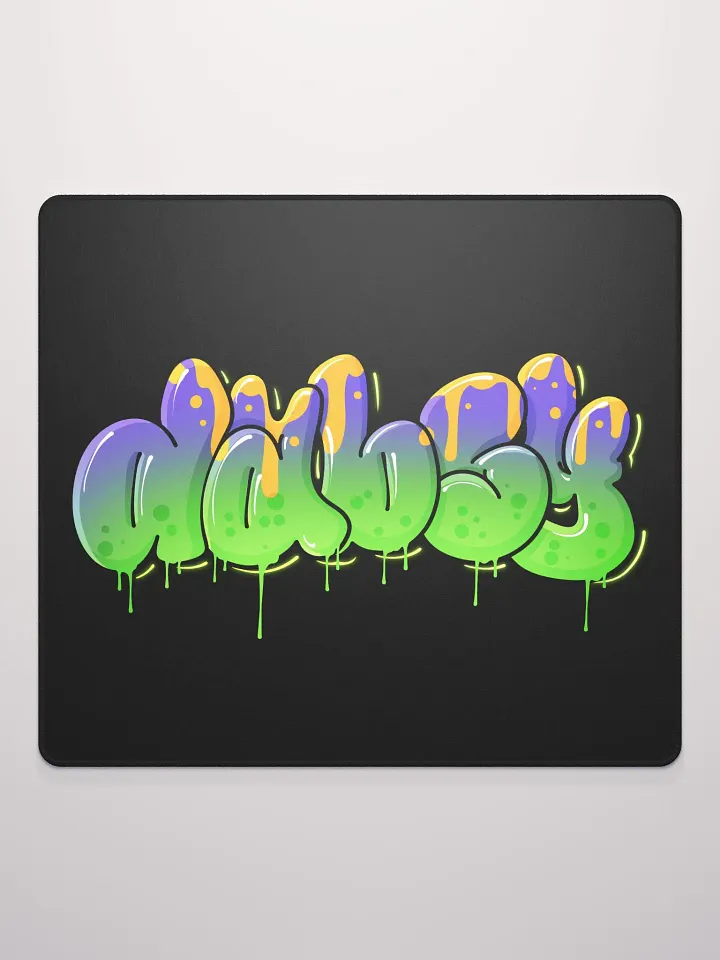 large dabsy dab/desk mat, black product image (2)
