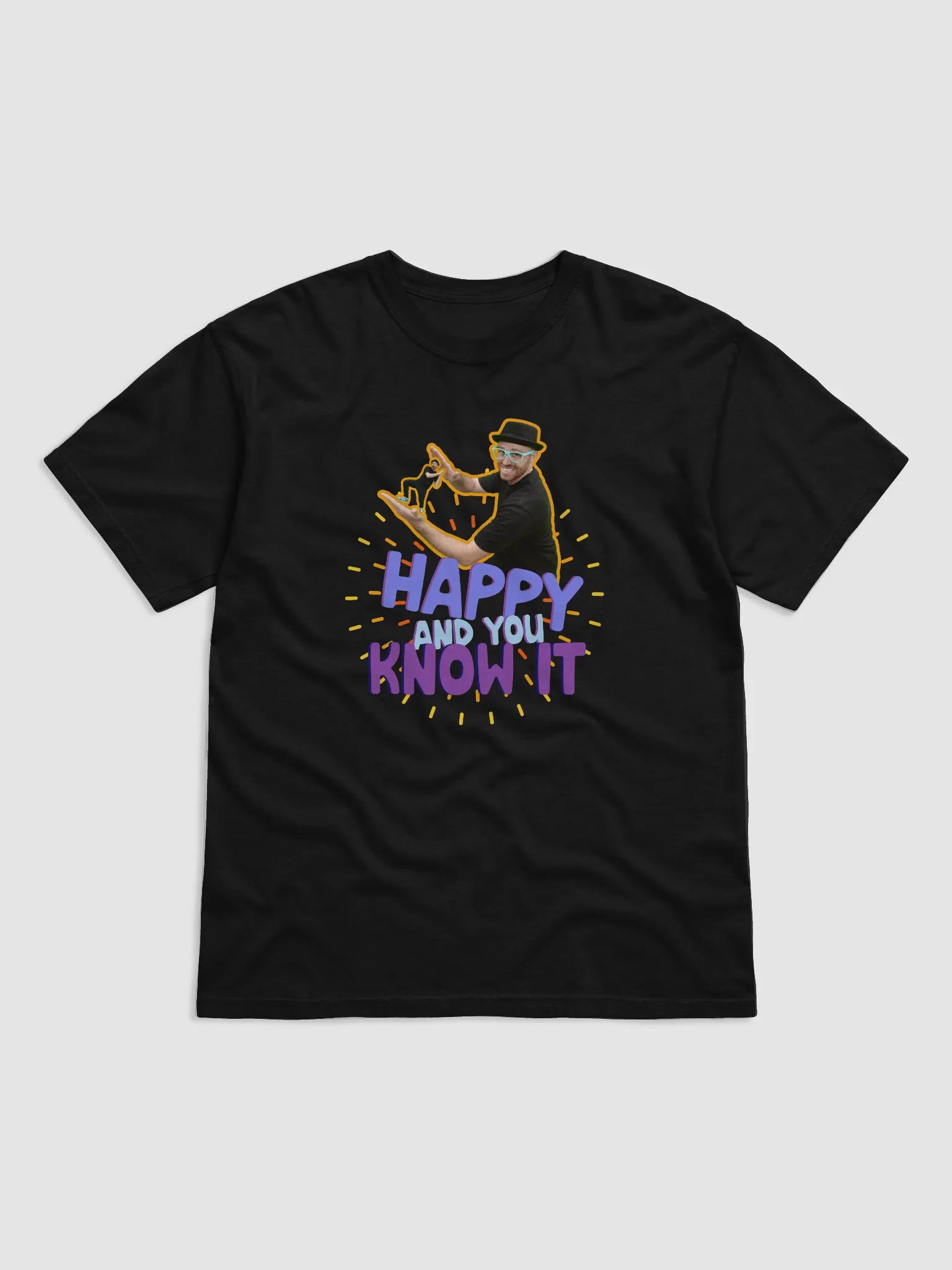Happy and You Know It | T-Shirt (Purple) product image (1)