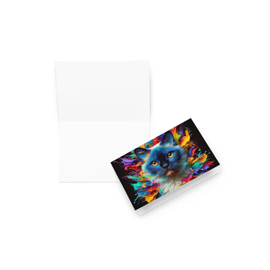 Greeting Card: Burmese product image (23)