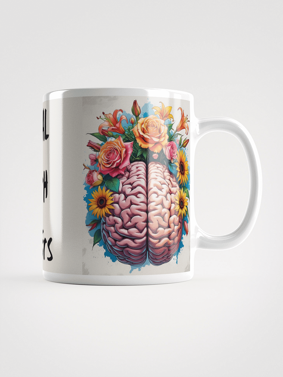 Floral Mental Health Mug product image (4)