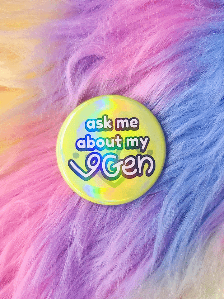 Ask Me About My VGen | Button product image (2)