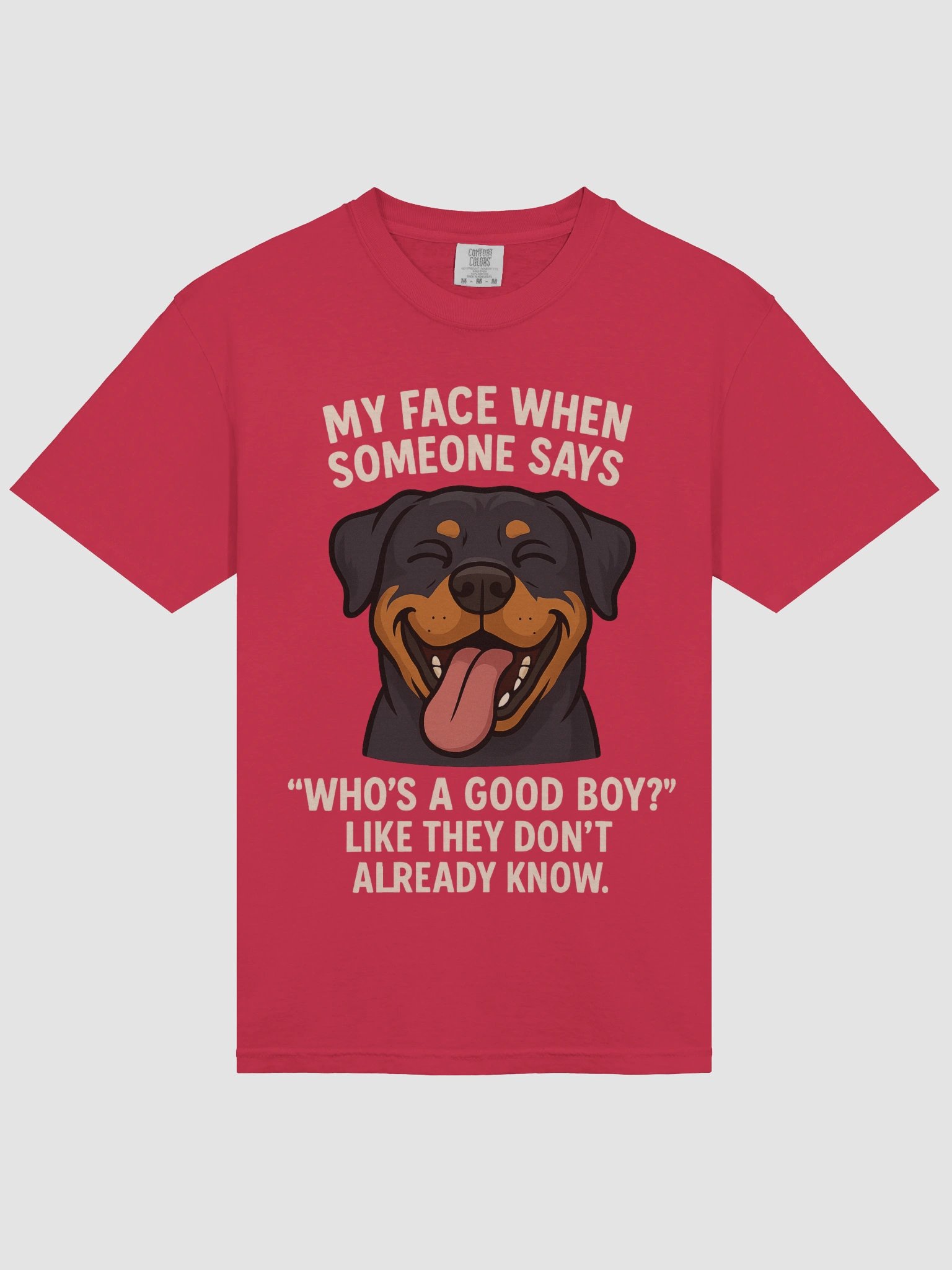 Good Boy Rottweiler T-Shirt product image (30)