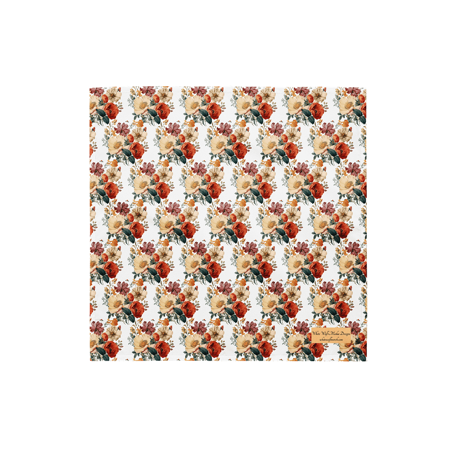 Cottage Floral All-Over Bandana product image (3)
