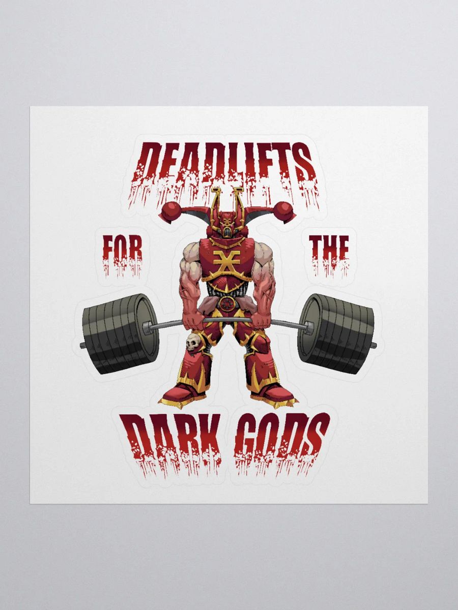 Deadlifts For The Dark Gods - Berzerker Sticker product image (1)