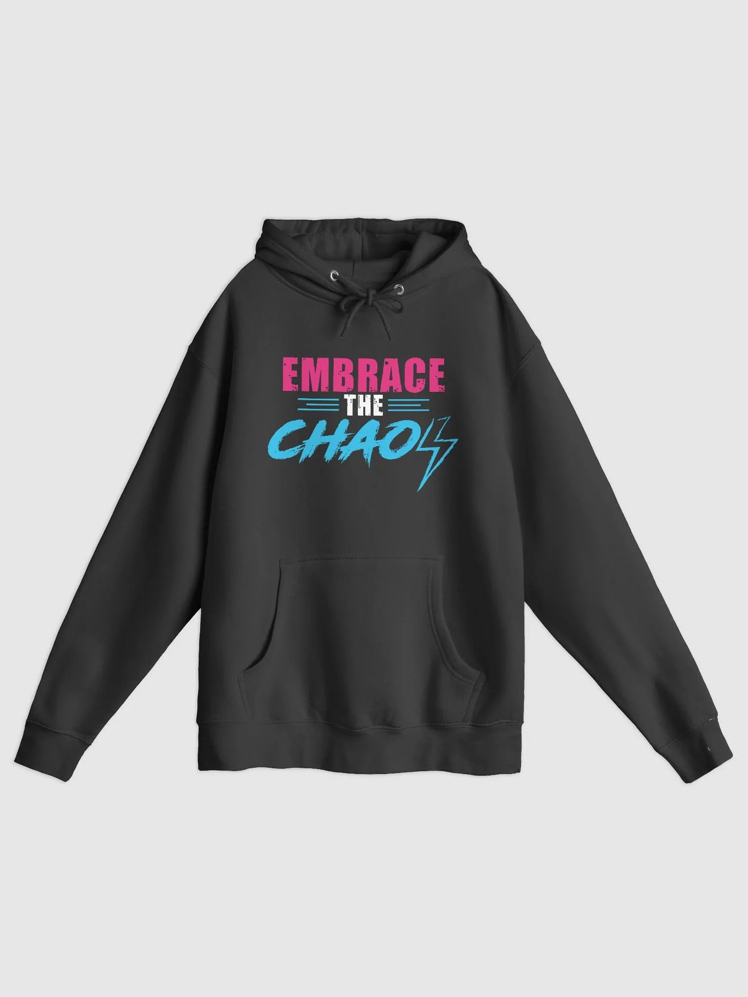 Embrace the Chaos Hoodie (Pink/Blue) product image (1)