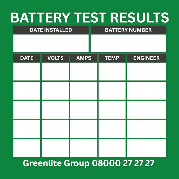 Greenlite Branded Battery Labels product image (1)