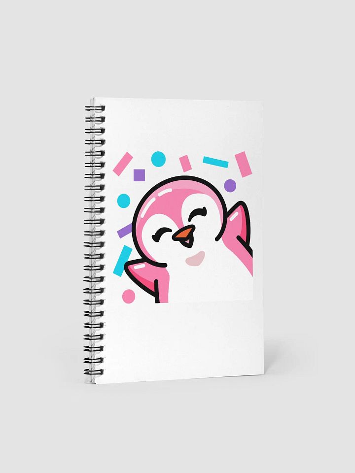Party Penguin Emote Notebook product image (1)