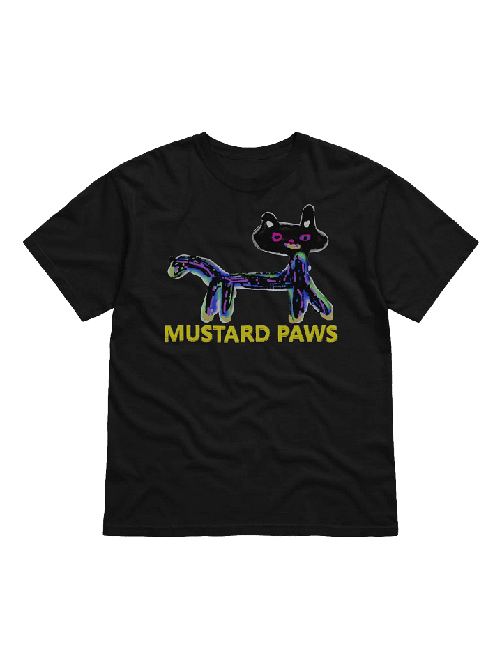 Mustard Paws Cat T-Shirt product image (2)