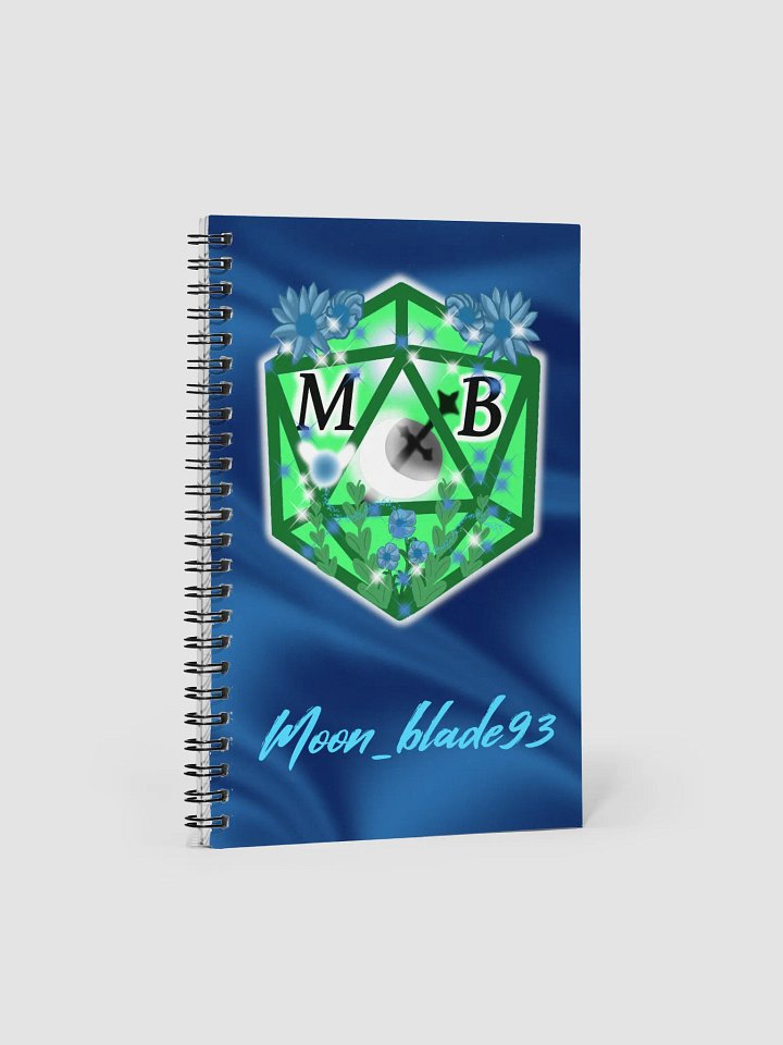 Moonblade- Spring D20 Spiral Notebook product image (1)