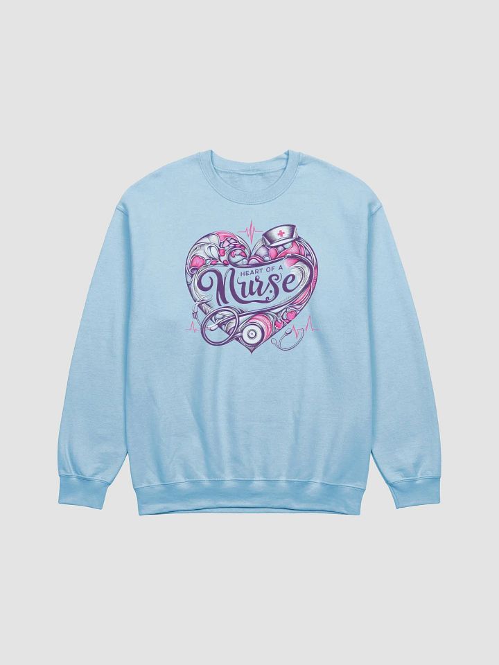 Heart of a Nurse Crewneck Sweatshirt product image (6)