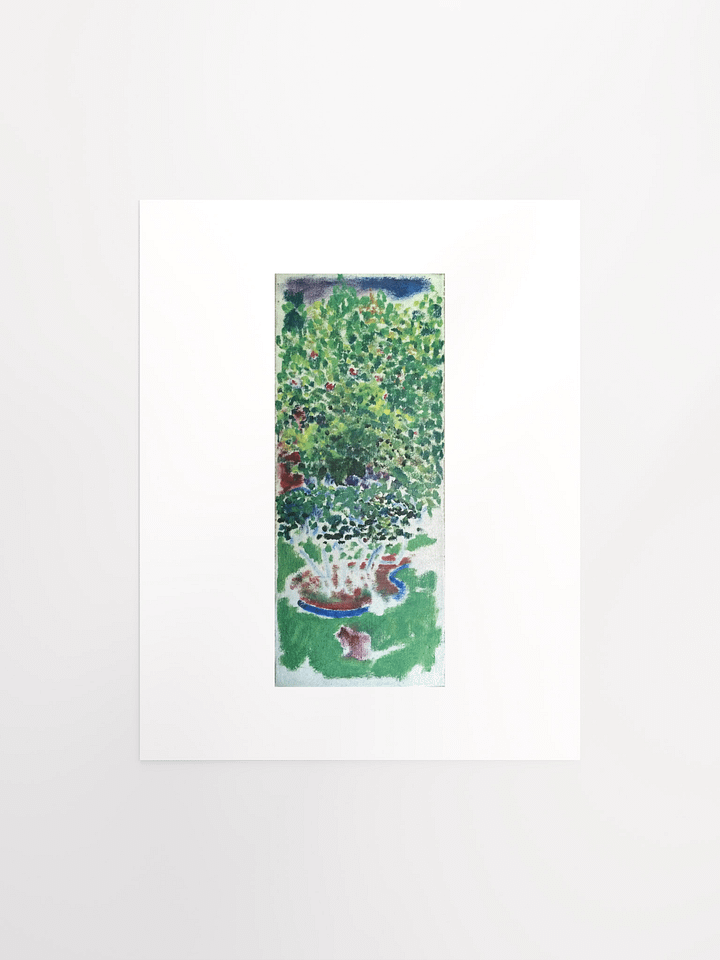 Cat in the Grass (1987) print product image (4)