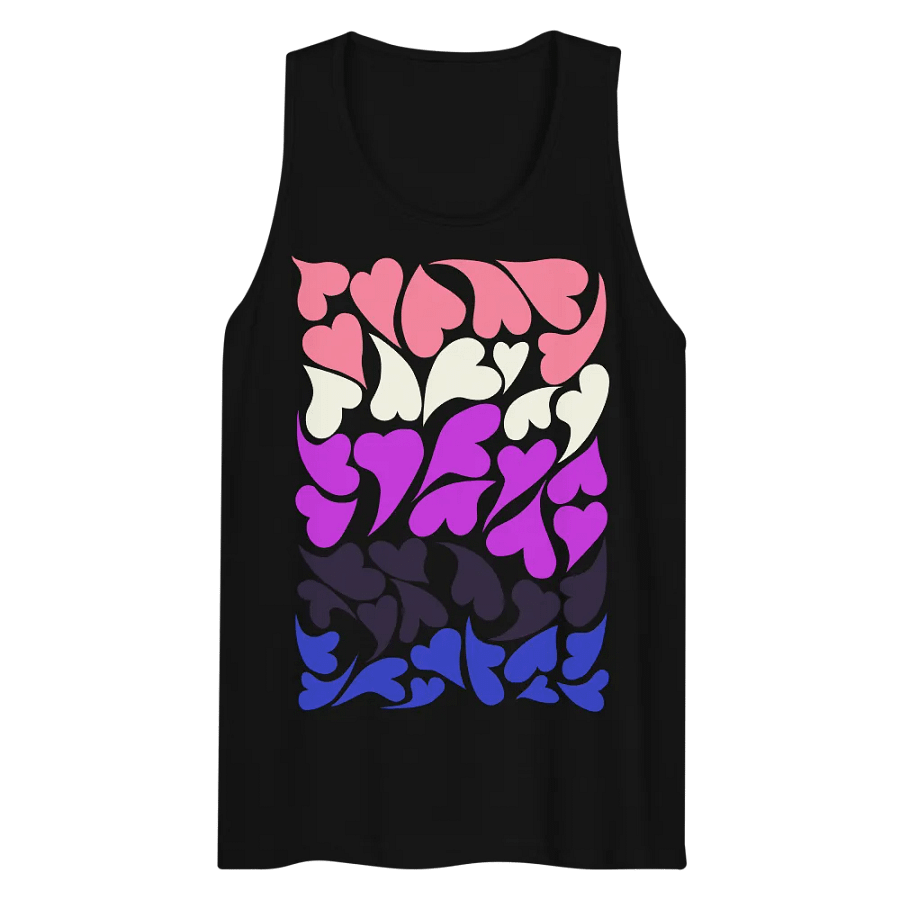 Nestled PRIDE Genderfluid Tank Top product image (13)