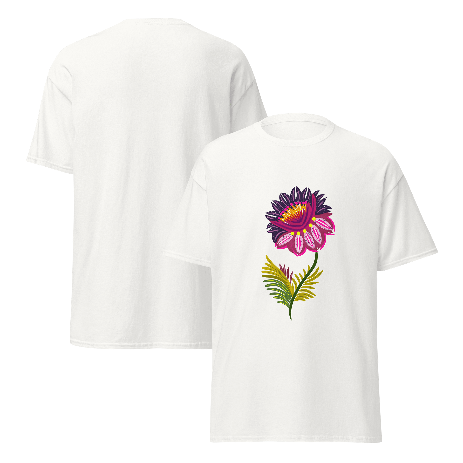 Vibrant Floral Delight T-Shirt product image (79)