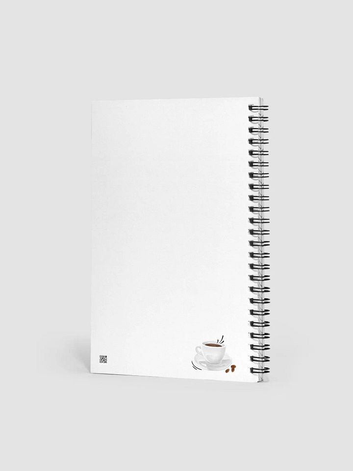 Artistic Coffee Cup Spiral Notebook product image (2)