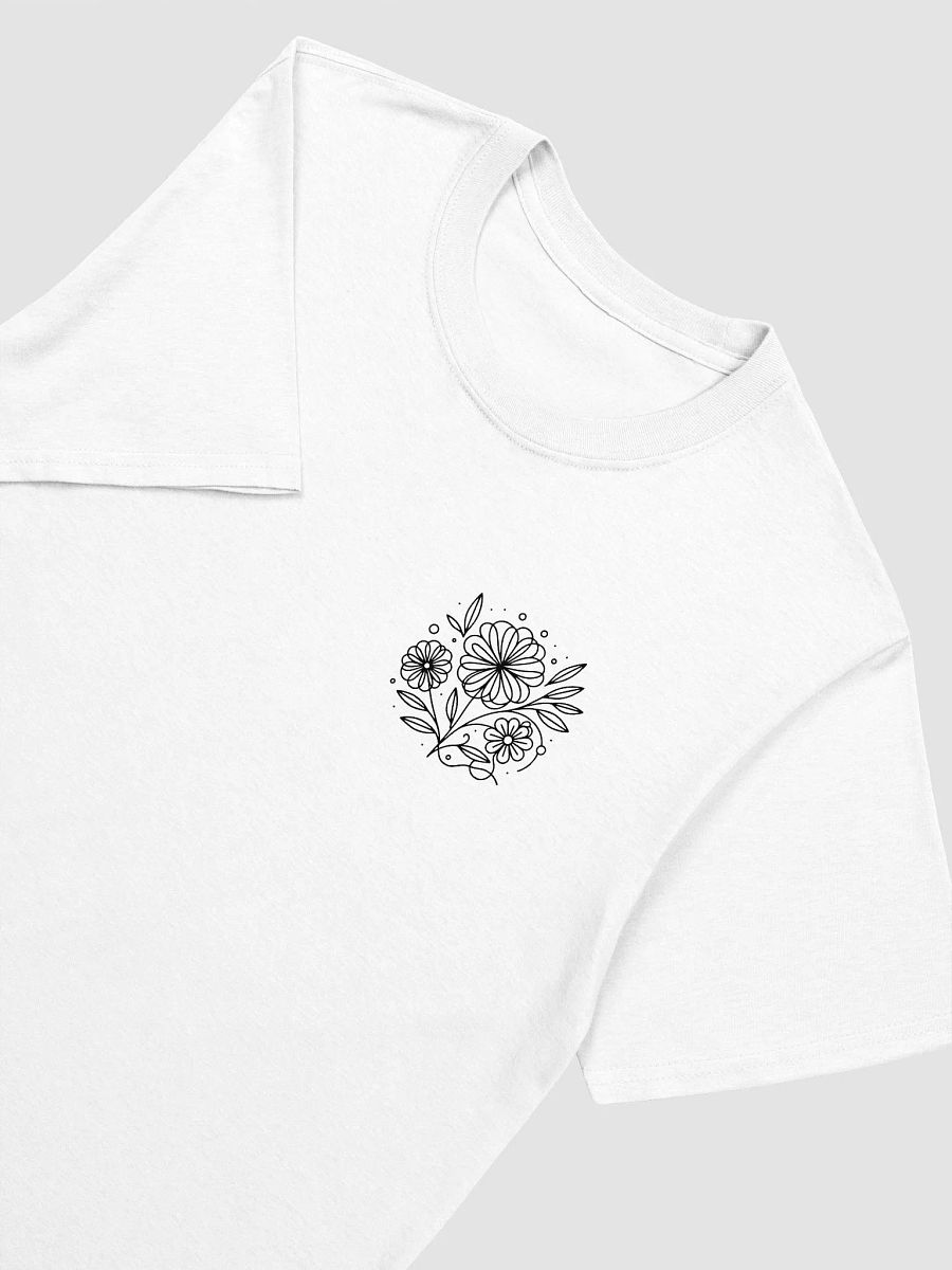 Line Art Flower T-Shirt product image (1)
