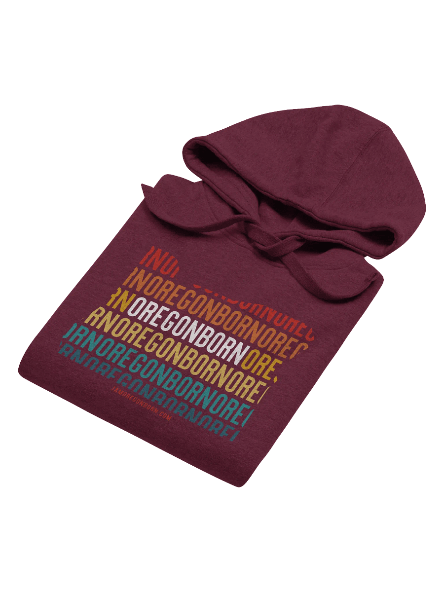 OregonBorn Vintage Sunset Hoodie product image (6)