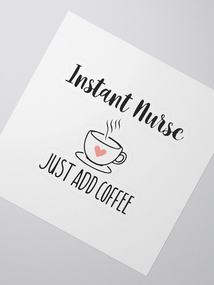 Instant Nurse Coffee Stickers product image (2)