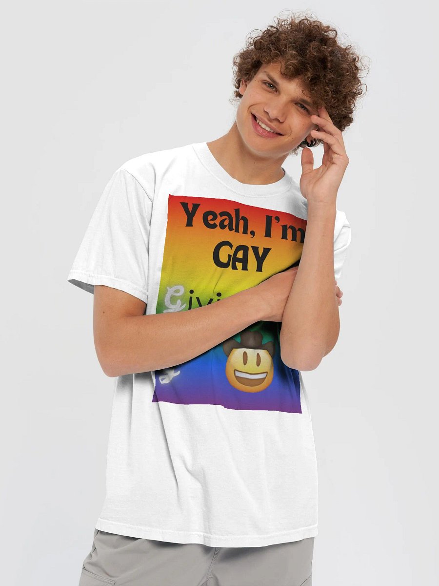 Gay Pride "Giving Up" TShirt product image (5)