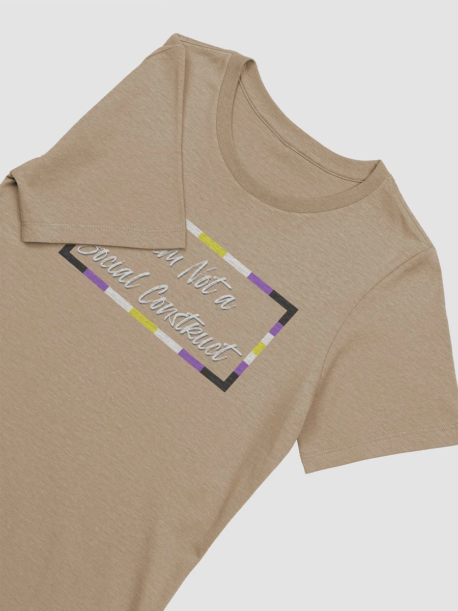 I am Not a Social Construct (lg) (wt) - Non-Binary - Women's Relaxed Fit T product image (3)