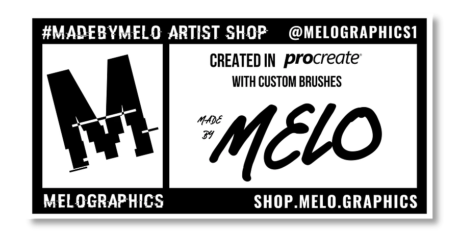 Checked Out 🏁 Procreate Brush Set | #MadeByMELO product image (5)
