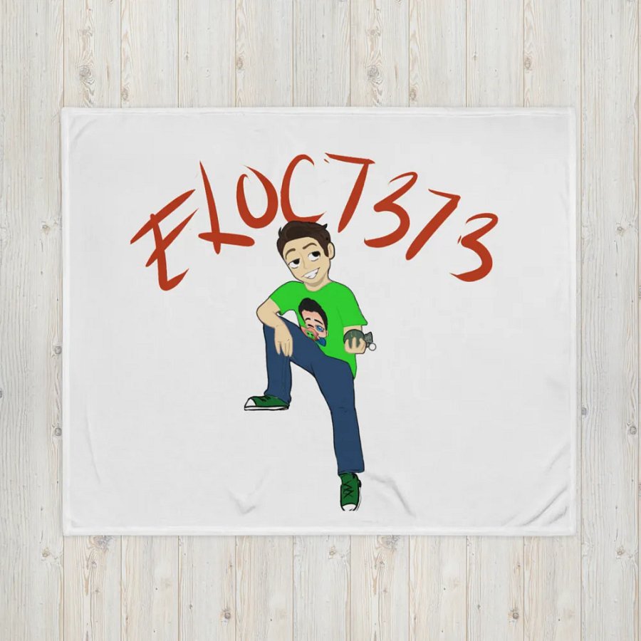 Eloc Logo Throw Blanket product image (16)