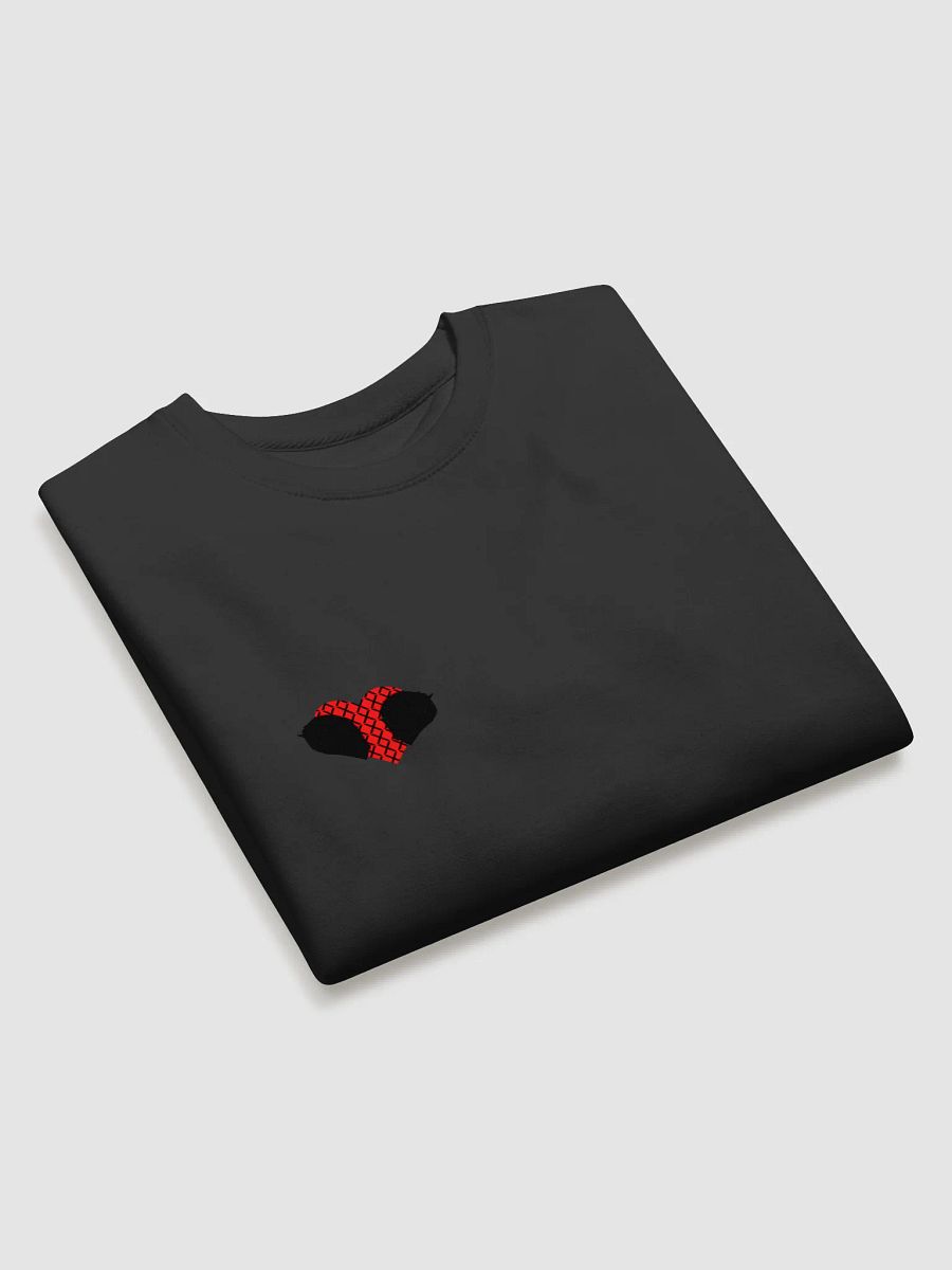 Valentine Matching Road Helmet Heart Crewneck (Left) product image (3)