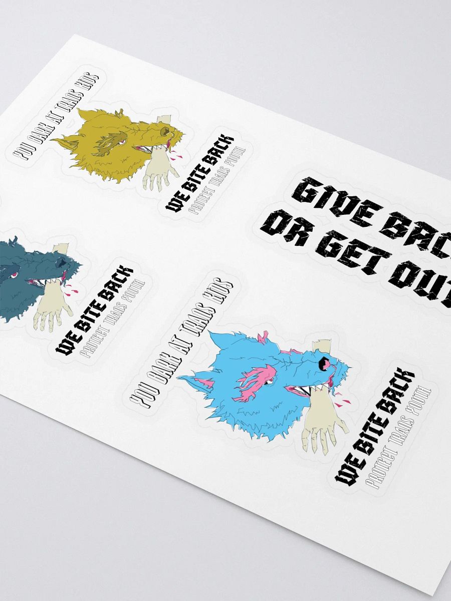 Bite Back sticker sheet 2 product image (2)