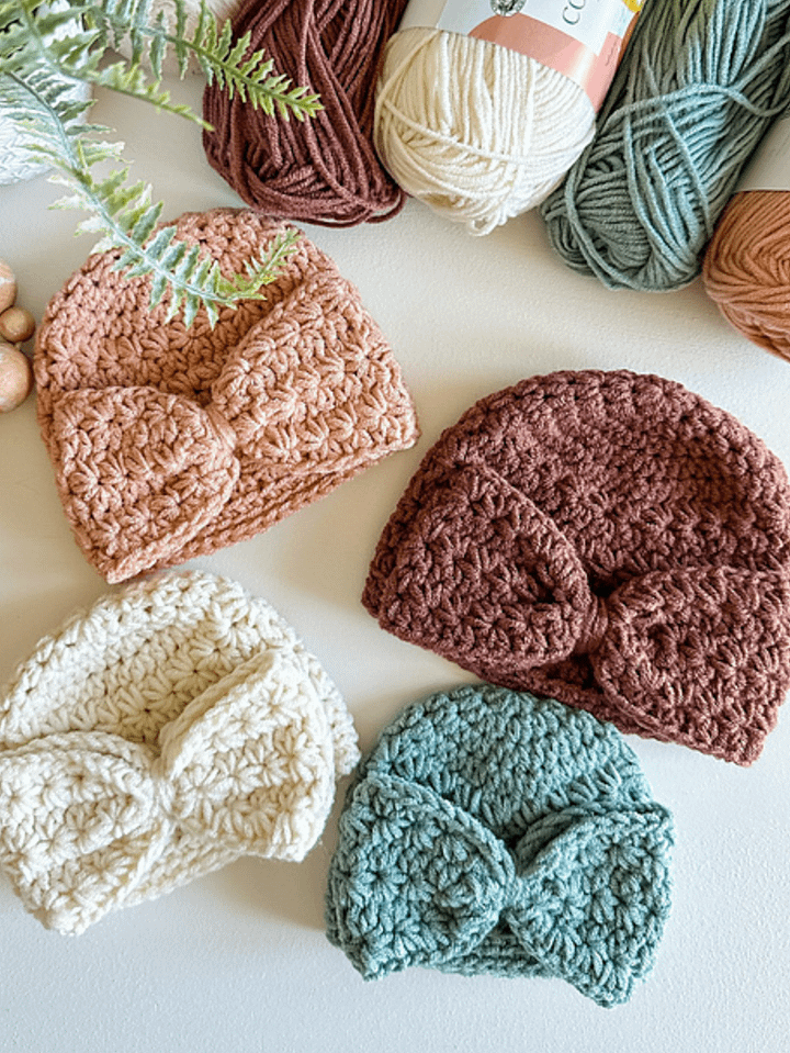 Little Star Baby Hat Crochet Pattern product image (1)