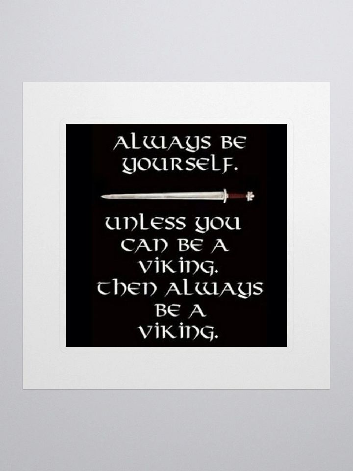 Always be yourself stickers product image (1)