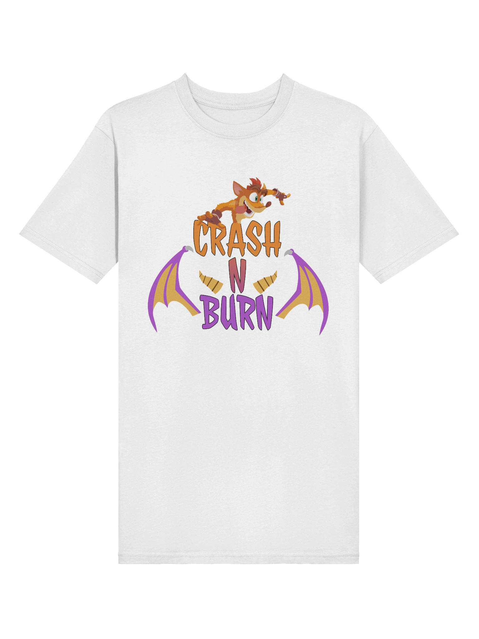 Crash N' Burn T-Shirt Front Design product image (19)