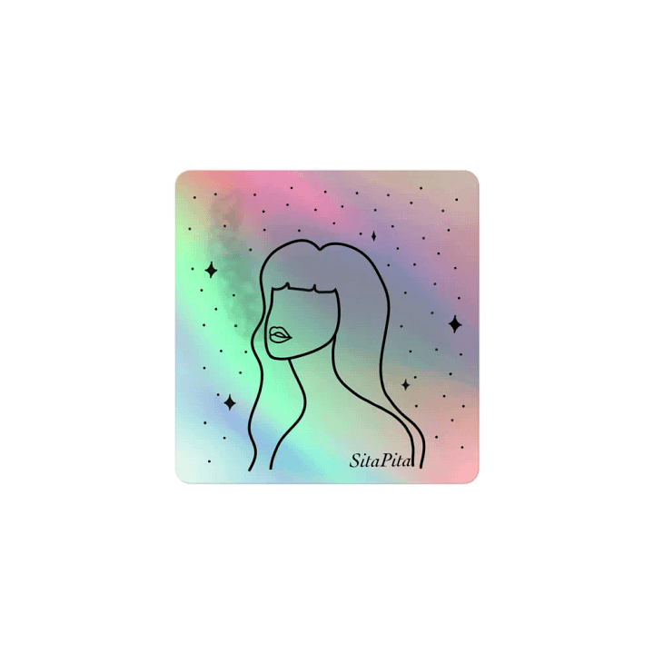 Holo Smokey Sita Sticker product image (1)
