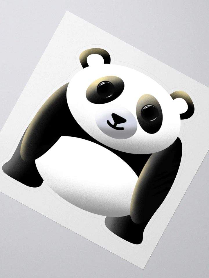 Panda Kiss Cut Sticker product image (2)