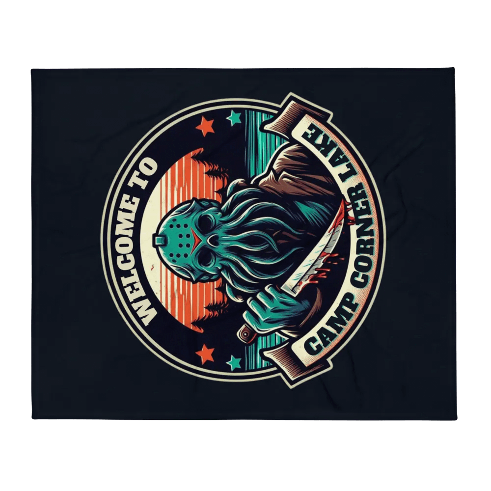 Welcome to Camp Corner Lake Blanket product image (1)