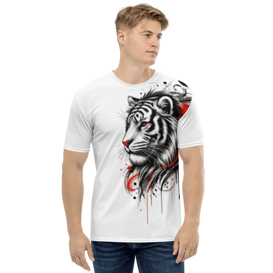 Ethereal Tiger Dreams All-Over T-Shirt product image (1)