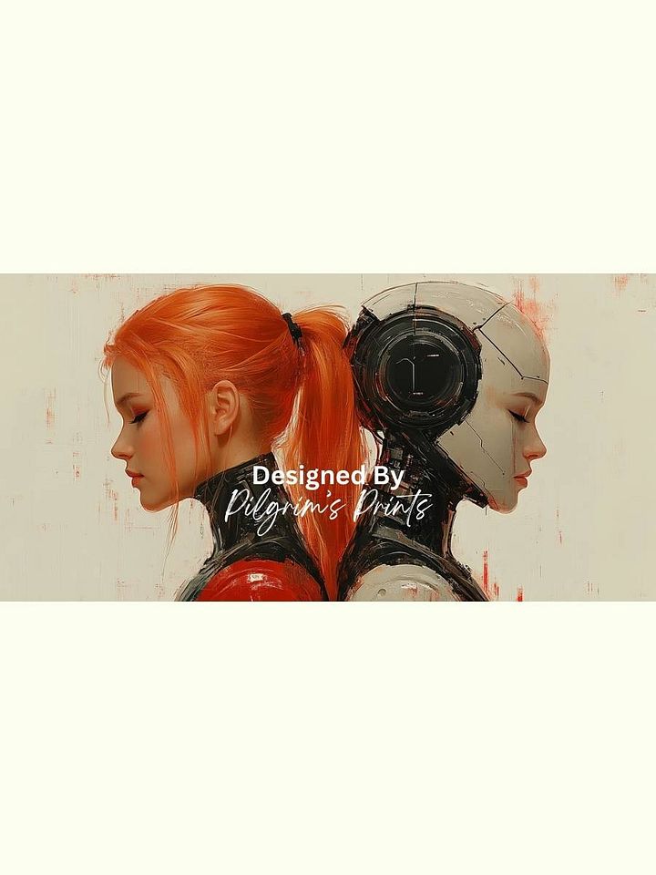 Parallel Worlds: Human vs Machine - 16x8 product image (1)
