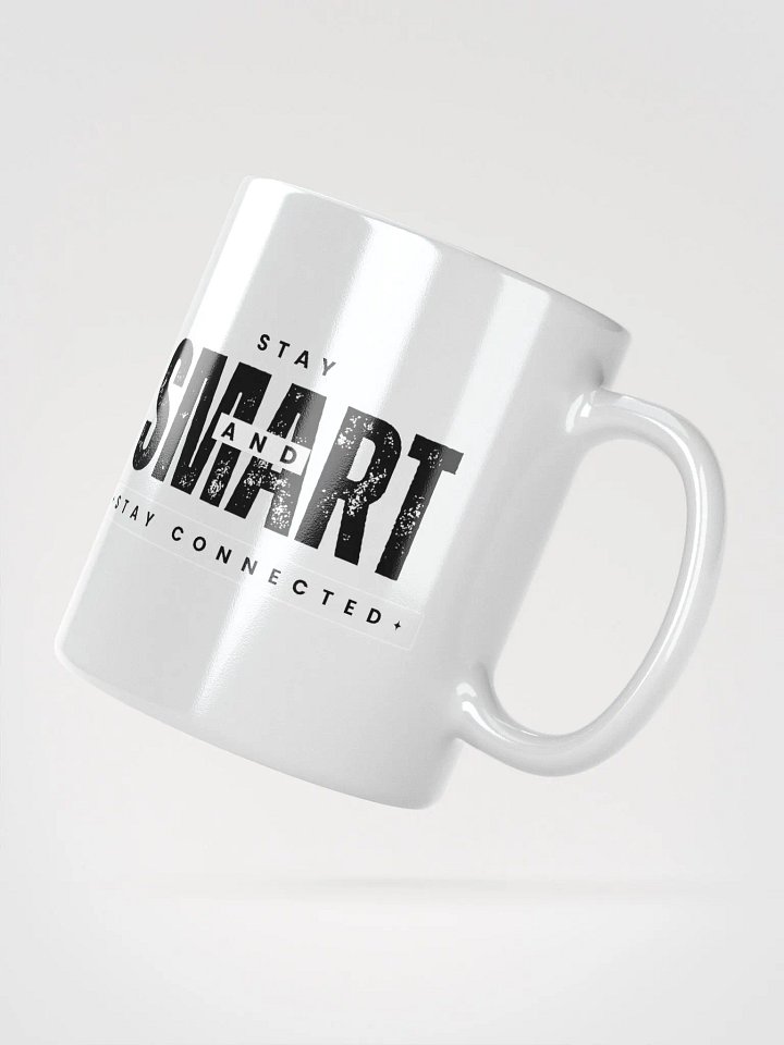 Stay Smart Coffee Mug (Dark Text w/o Logo) product image (2)