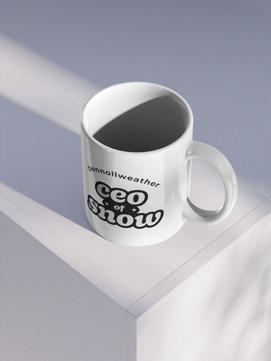 CEO of snow mug - black product image (3)