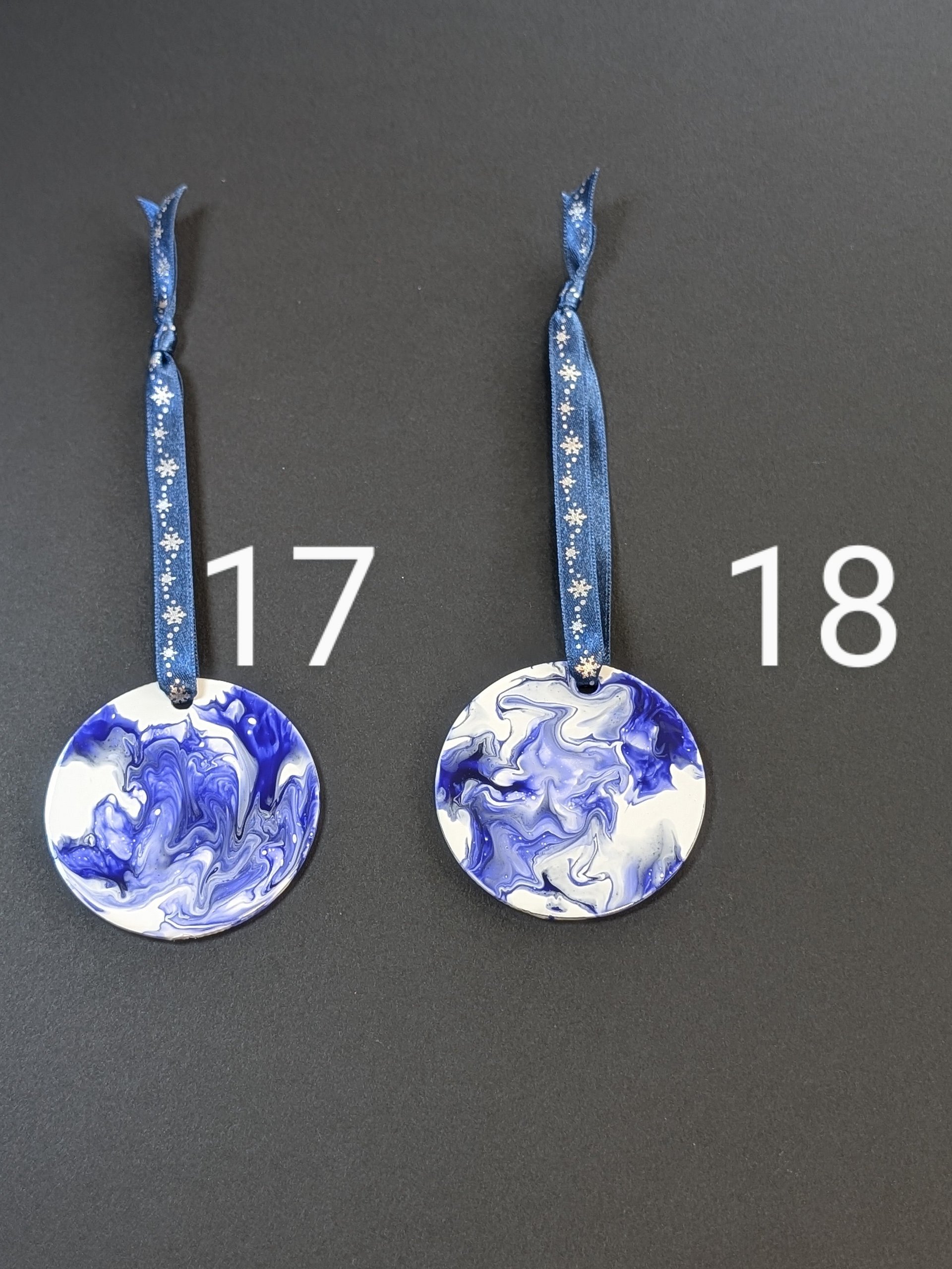 Acrylic Pour Painting Ornament product image (3)