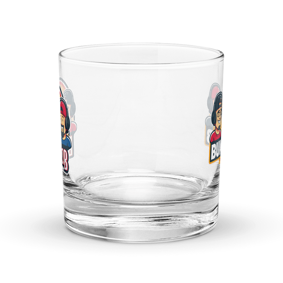Buk N Bob Podcast Rocks Glass product image (4)