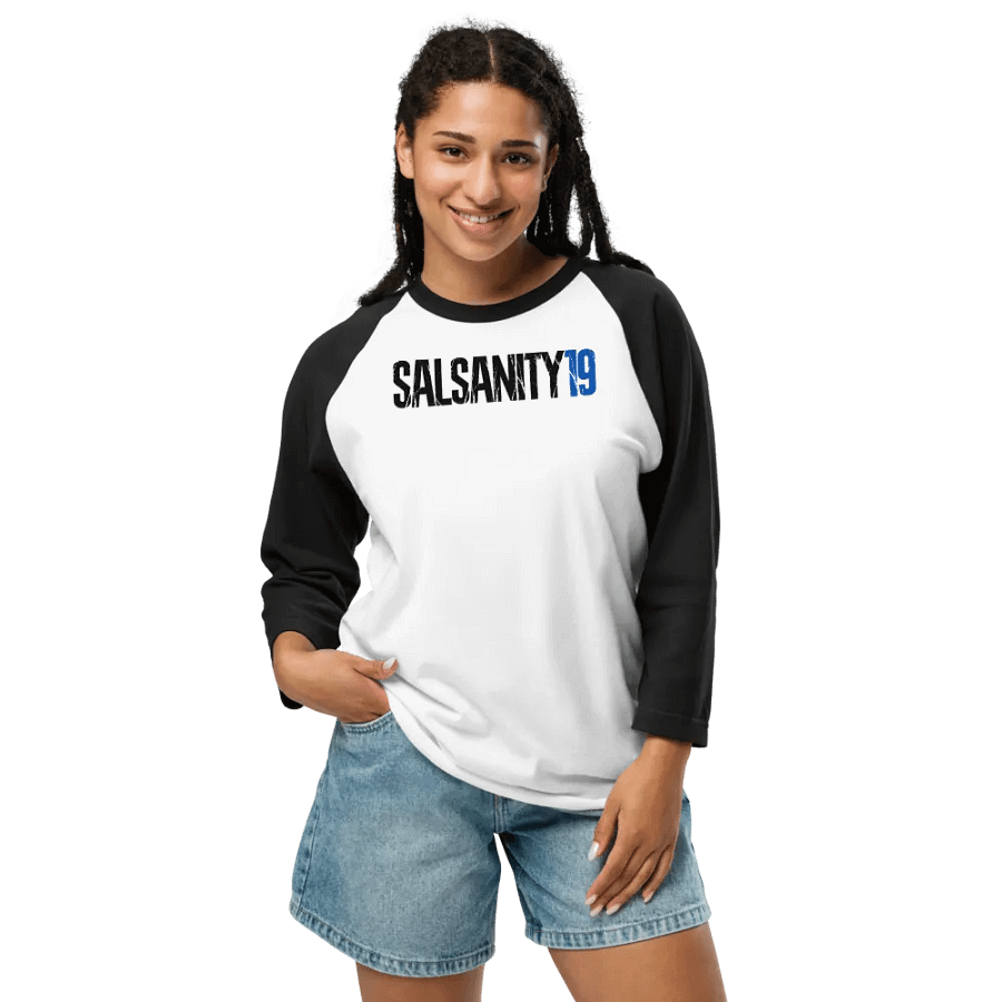 Salsanity19 ¾ Sleeve Raglan Tee product image (13)