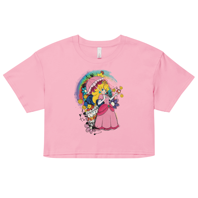 Princess Peach by StephyJ Crop Top product image (11)
