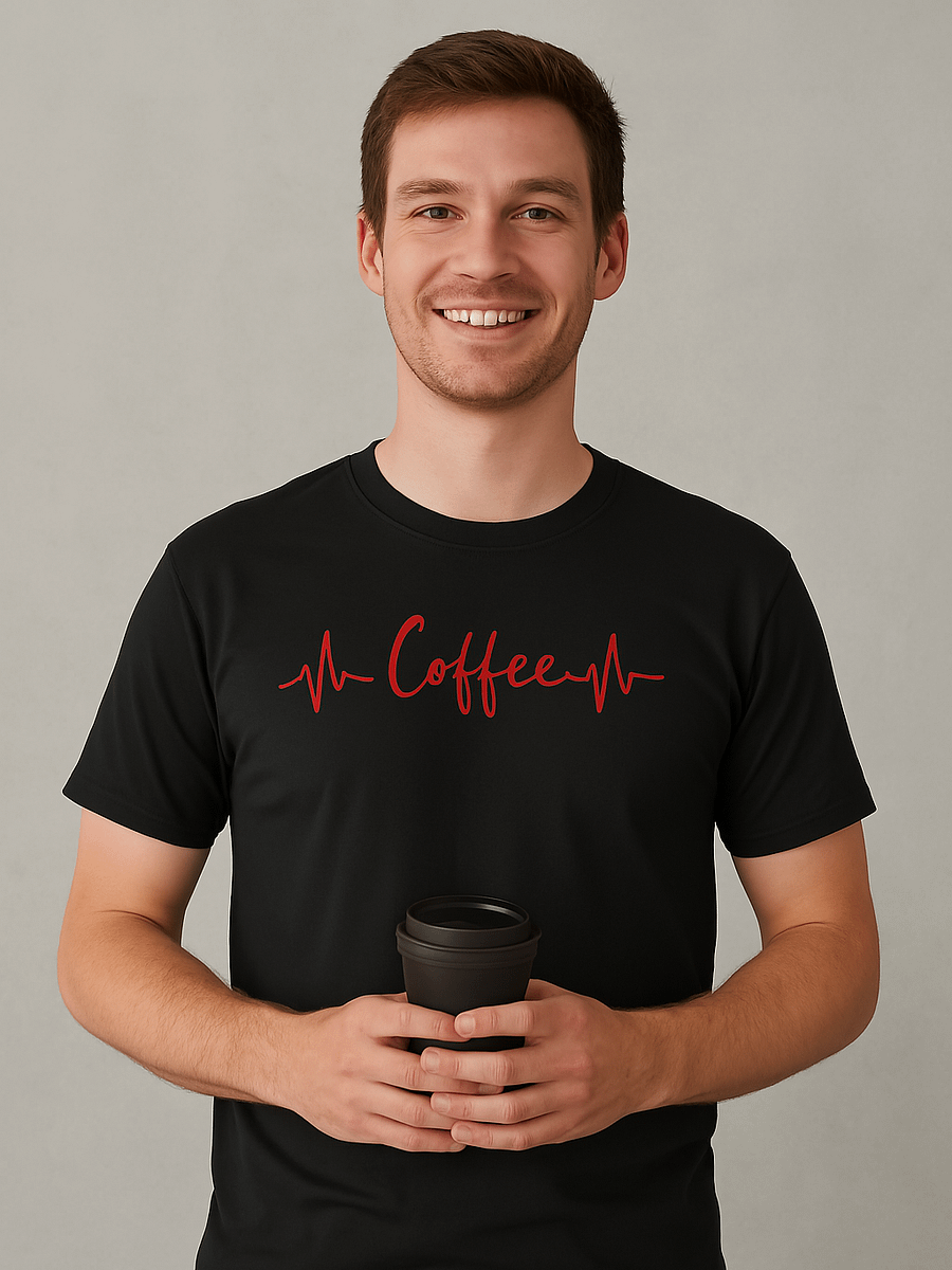 Heartbeat of Coffee T-Shirt product image (2)