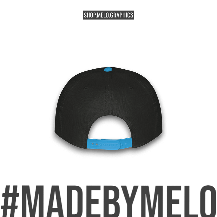 MELOgraphics Classic: Two Tone - Snapback Hat | #MadeByMELO product image (4)