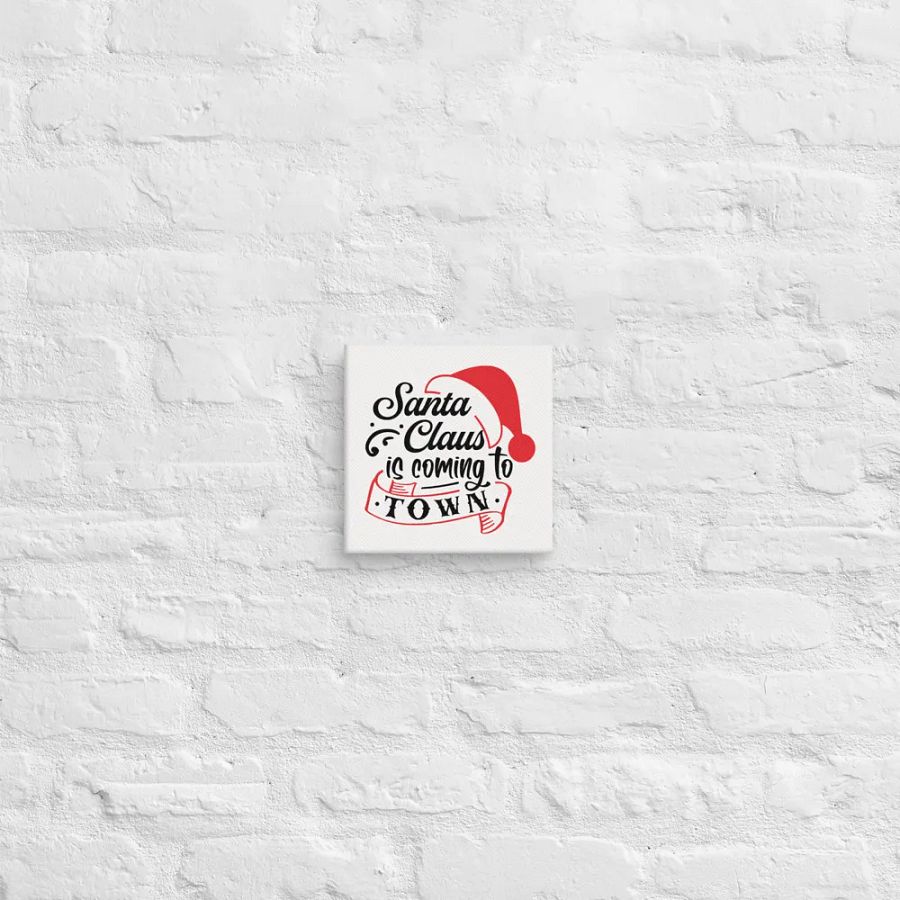 Santa Claus is Coming to Town: Festive Wall Art product image (14)