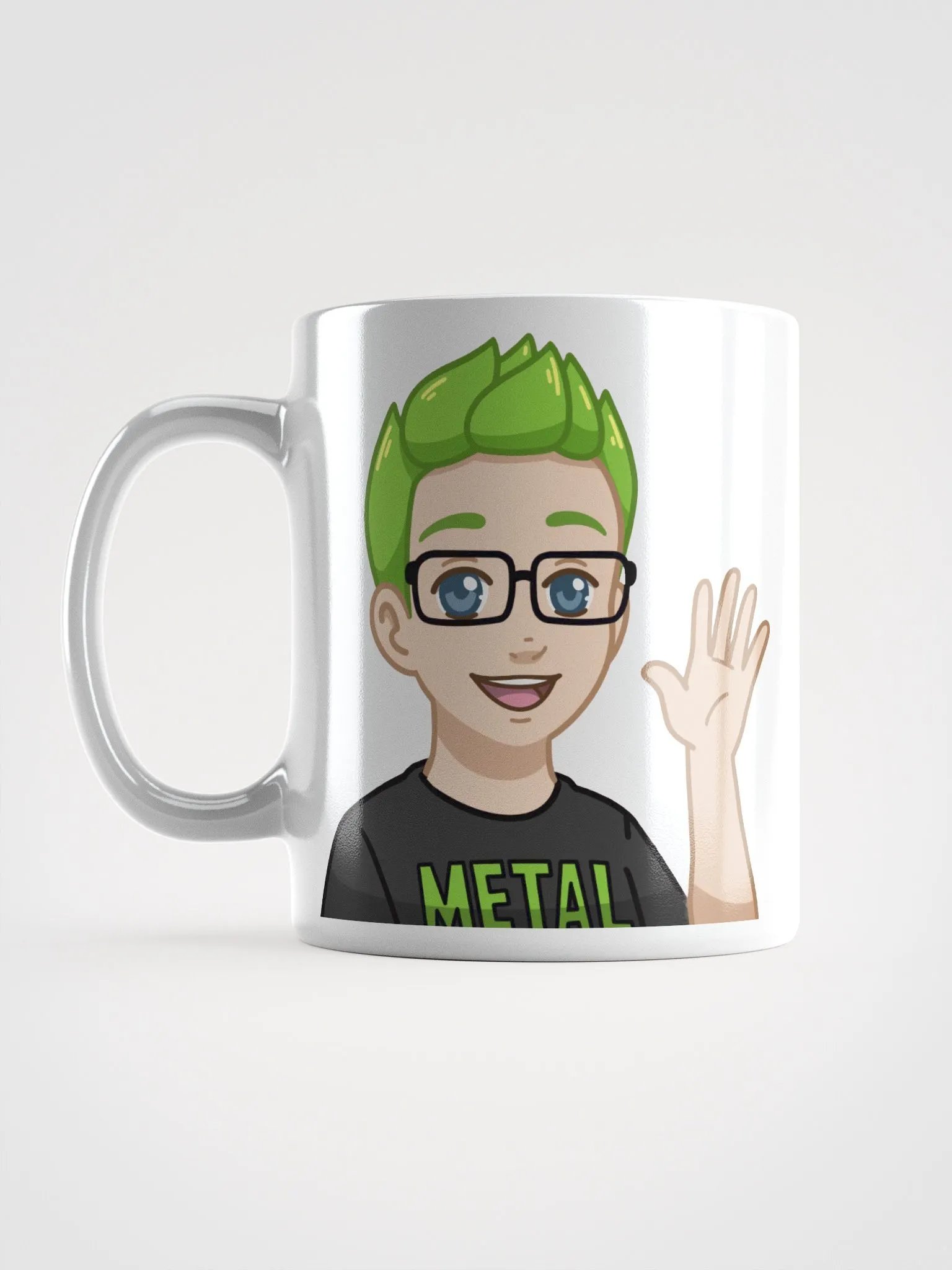 Hello Emote Mug (White) product image (6)