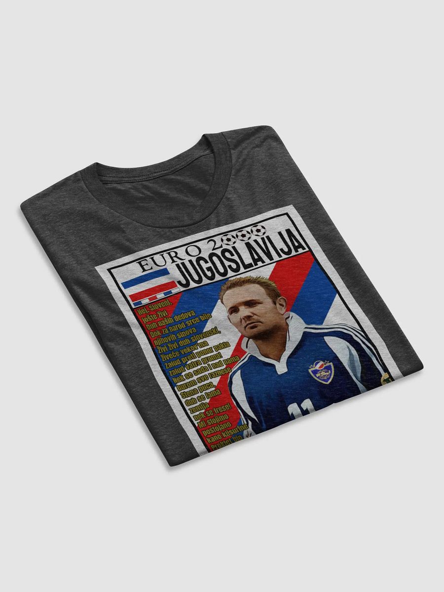 Siniša Mihajlović (SR Jugoslavija) EURO 2000 Bella+Canvas Triblend Short Sleeve T-Shirt product image (5)