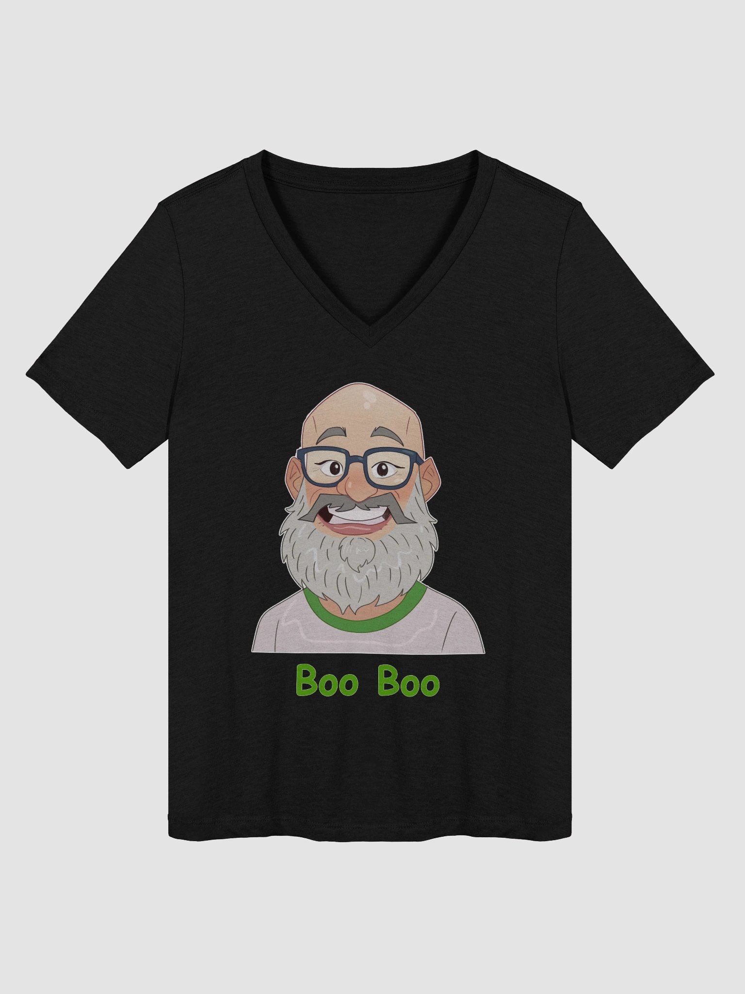 Women's Boo Boo V Neck Tee Shirt product image (2)
