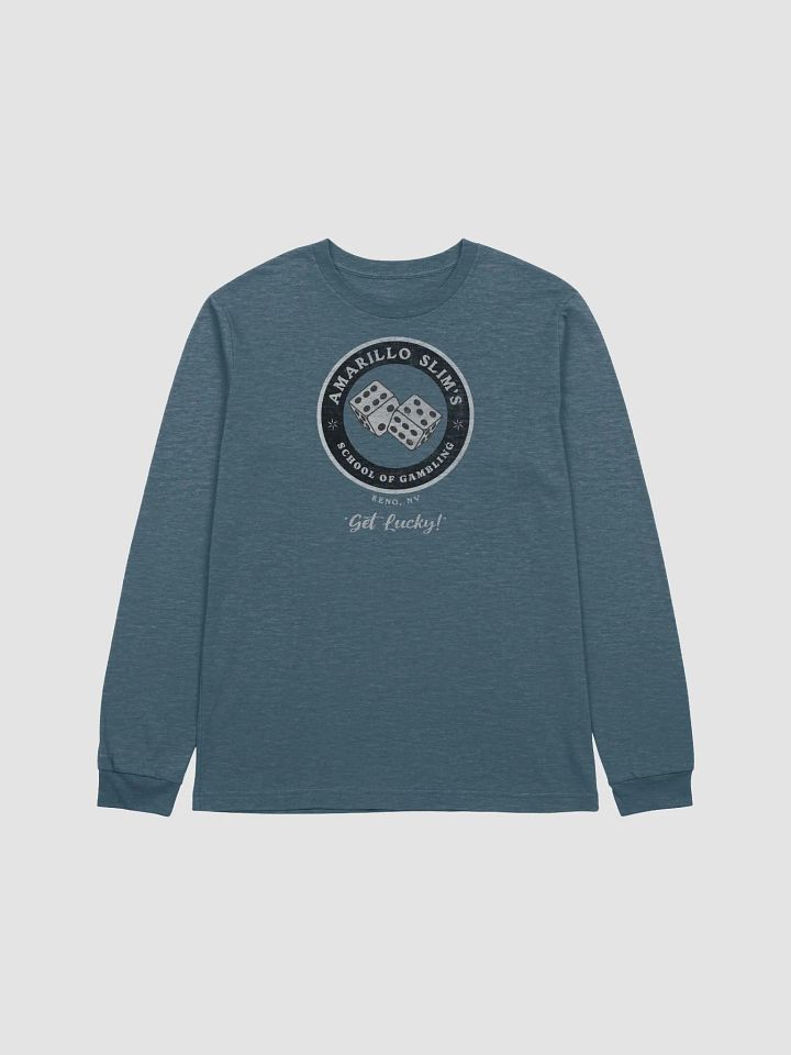 Amarillo Slim's School of Gambling LS T-shirt product image (2)